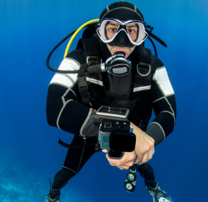 action camera body mount