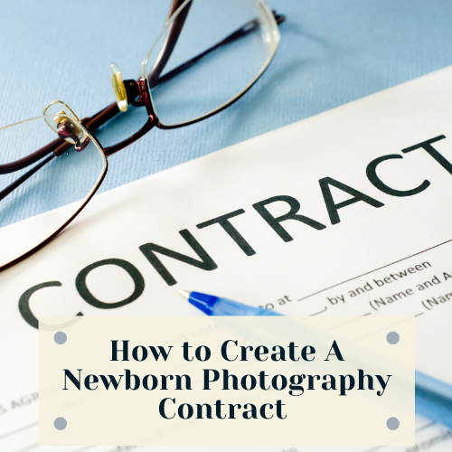 Newborn photography contract