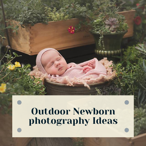 Outdoor Newborn photography - featured