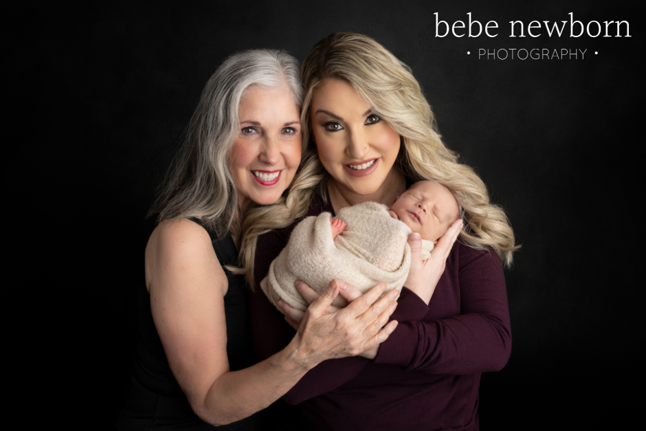 newborn with grandparent